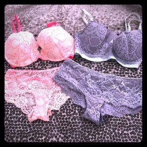 Two new bra and panties sets